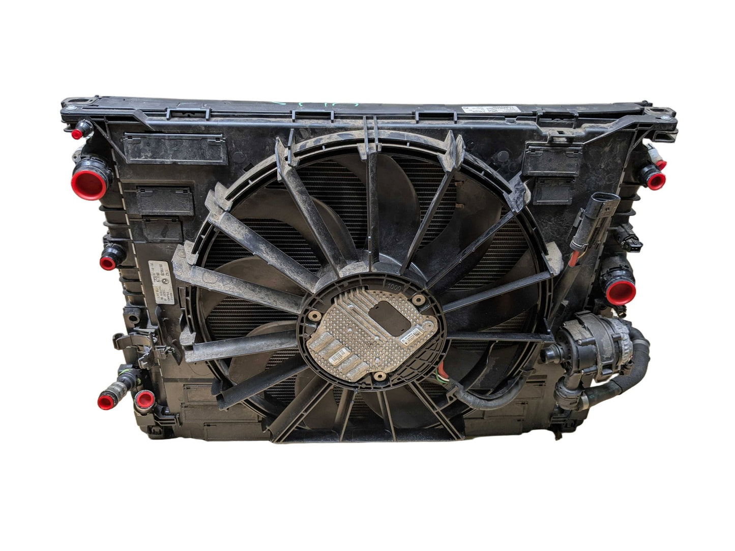 OEM BMW G12 M760 G16 M850 G30 M550 Radiator Condenser Cooling Fan Shroud 1000W