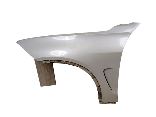 14-18 OEM BMW F15 X5 Front Left Driver Side Fender Panel MINERALWEISS METALLIC (A96)