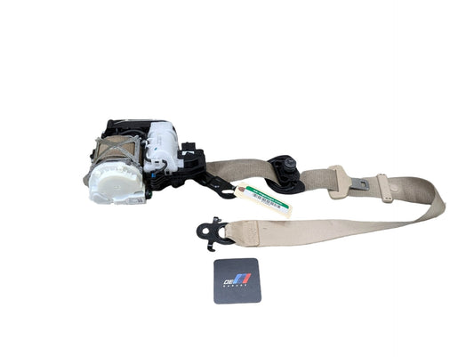 16-22 OEM BMW G11 G12 740 750 Front Right Passenger Seat Belt Retractor BEIGE