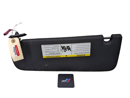 16-19 OEM BMW G12 740 750 Right Passenger Interior Sun Visor Anthracite Black
