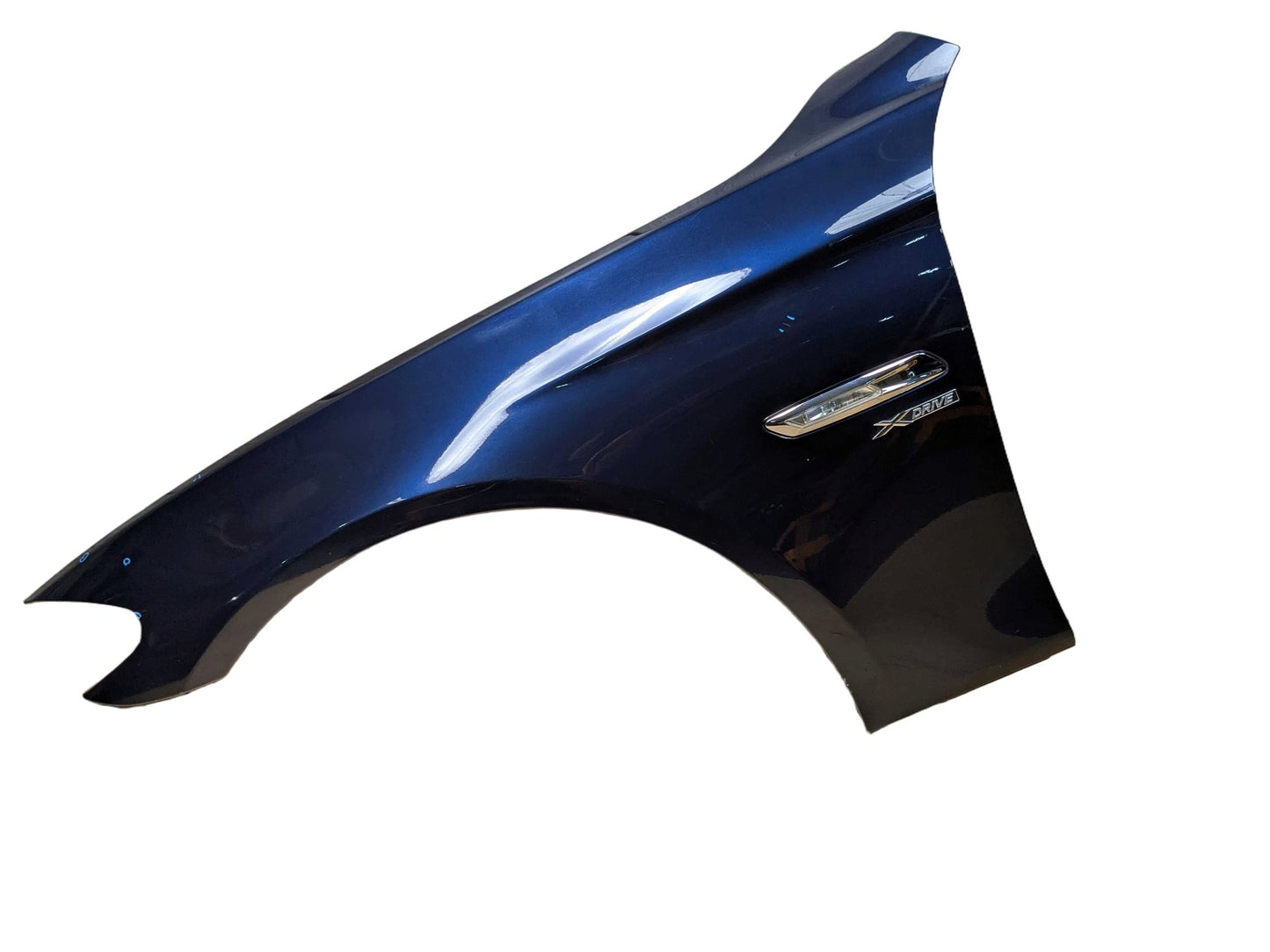 11-16 OEM BMW F10 528 535 550 Left Driver Side Fender Panel Blue A89 IMPERIALBLAU BRILLANTEFFEKT METALLI (A89)