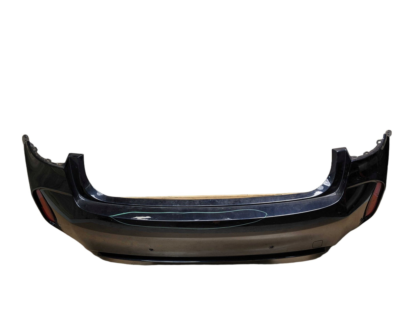 *15-18 OEM BMW F86 X6M M Rear Bumper Cover w/ Diffuser COMPLETE Black 416 CARBONSCHWARZ METALLIC (416)