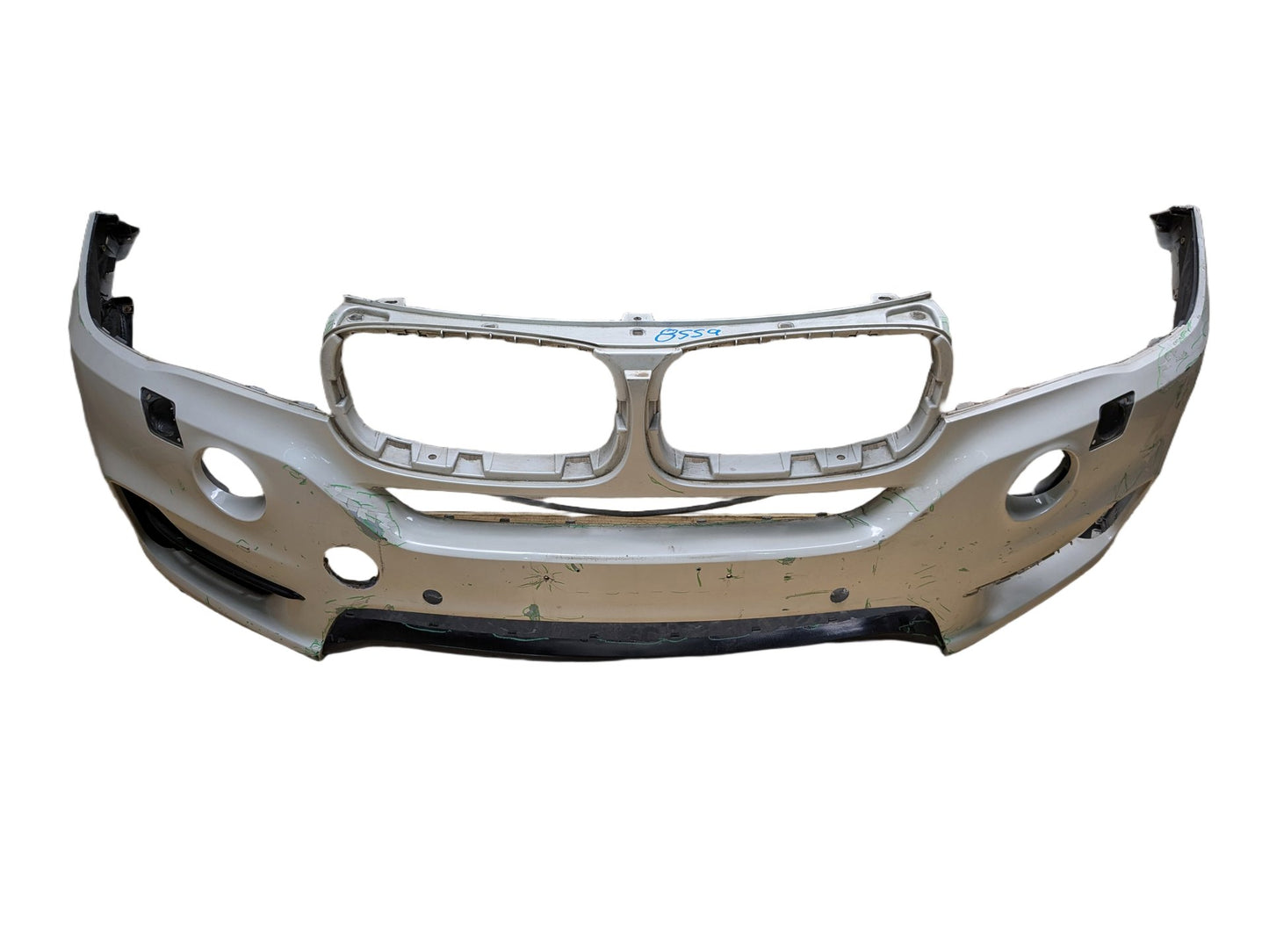 *14-18 OEM BMW F15 X5 Front Bumper Cover Panel White A96 MINERALWEISS METALLIC (A96)