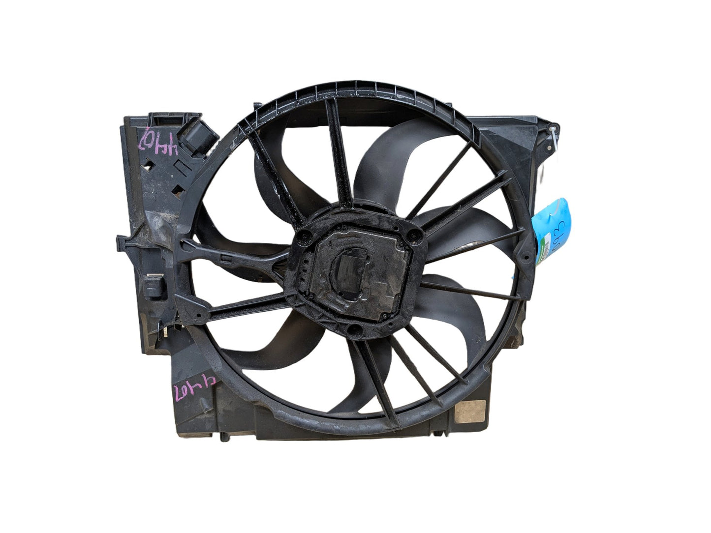 07-13 OEM BMW E82 E90 E92 335 Engine N54 N55 Radiator Cooling Auxiliary Fan 600W