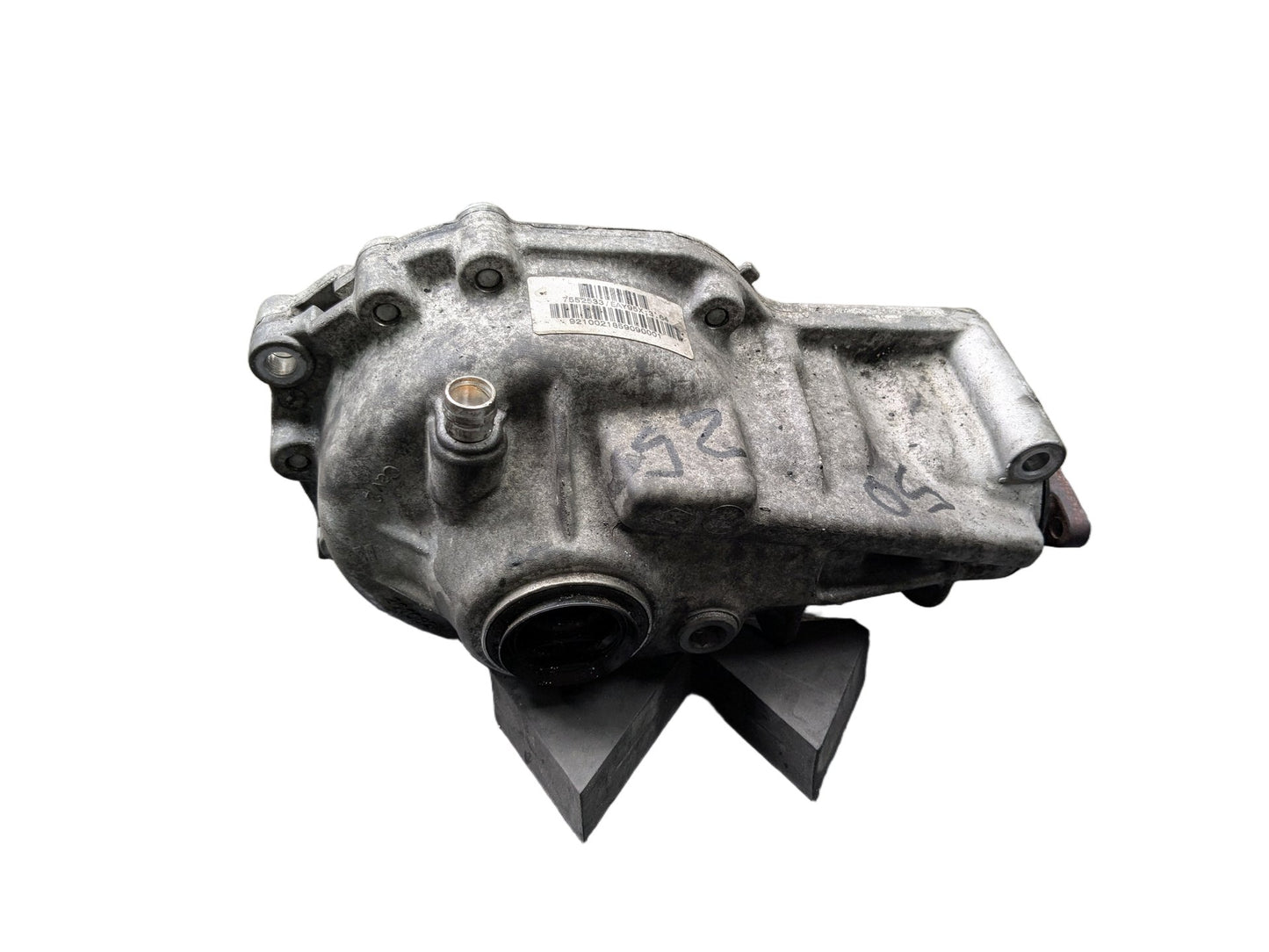 2010 BMW X5 E70 Front Axle Carrier Differential 7552533 07-14 OEM BMW E70 E71 X5 X6 X5M AWD Front Differential Axle Carrier Ratio 3.64