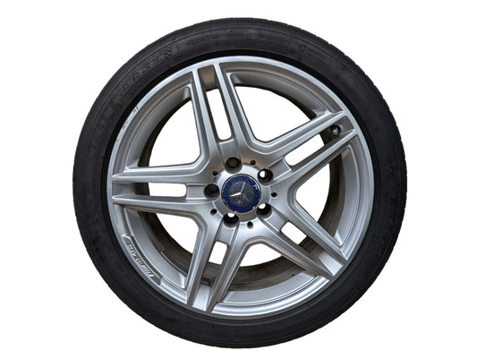 *OEM Mercedes W207 E300 E400 E550 AMG Front Wheel Rim 18x8 ET45 5 Double Spoke
