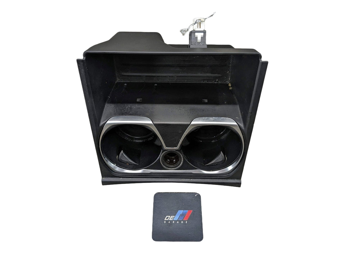 16-19 OEM BMW G11 G12 740 750 Center Console Cup Holder USB Charging Port