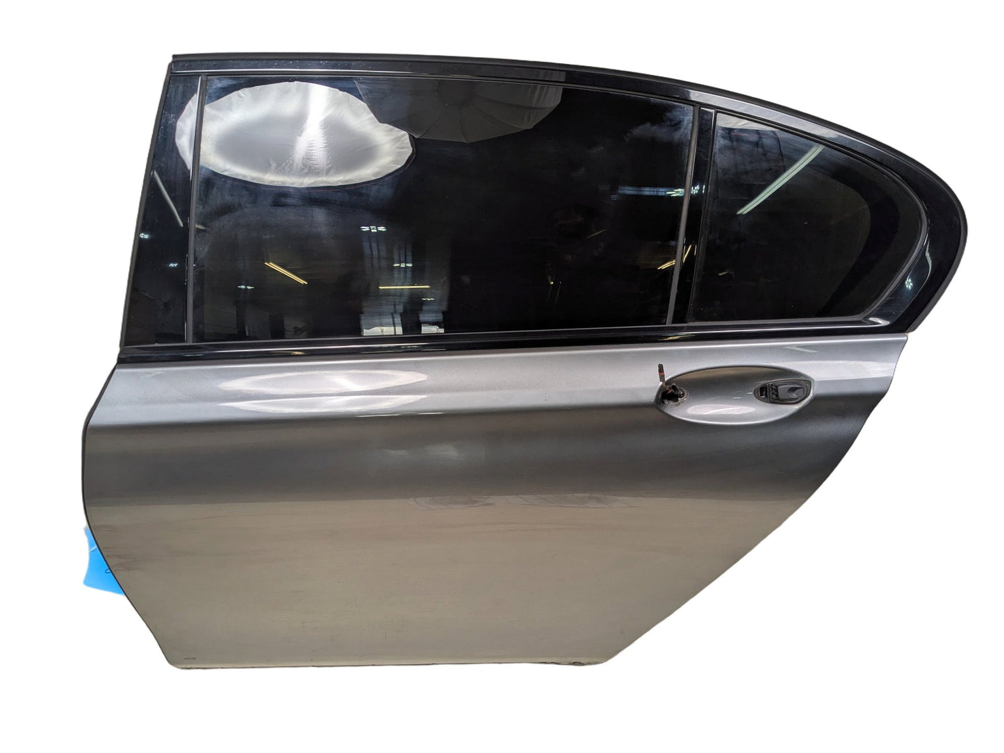 16-22 OEM BMW G11 G12 740 750 M760 Rear Left Driver Door Shell Panel Gray C26 MAGELLANGRAU METALLIC (C26)