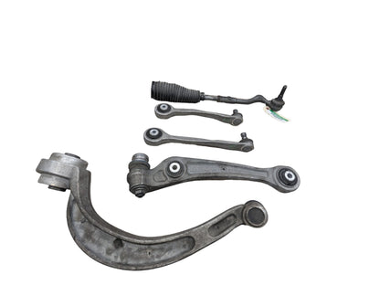 13-17 OEM AUDI A5 S5 Front Left Driver Upper Lower Control Arms w Tie Rod SET