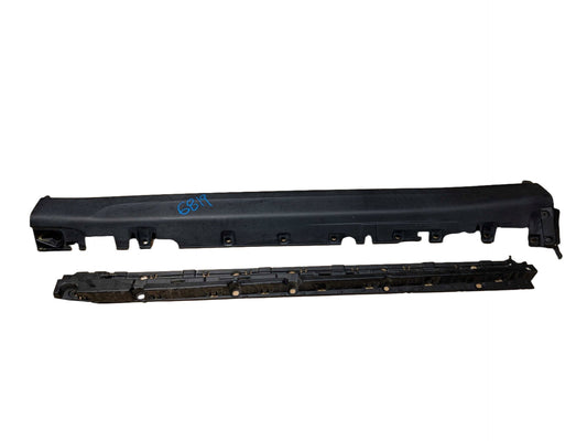 *14-18 OEM BMW F15 X5 Left Driver Side Skirt Rocker Panel Molding w/ Bracket