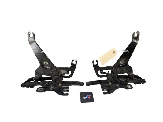 OEM BMW F15 F16 F85 F86 X5 X6 Left Right Hood Hinge Support Bracket Brace SET