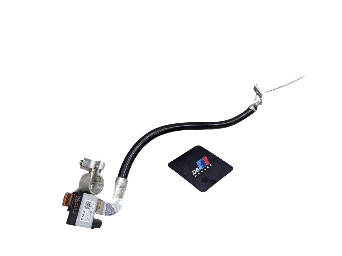 2022 BMW 330i G20 Battery Negative IBS Wire Cable 9855909 OEM BMW G05 G06 G07 G20 G22 G23 G26 G42 Negative Cable Terminal IBS Sensor Black