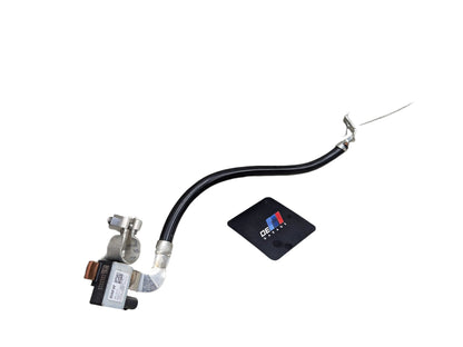 2022 BMW 330i G20 Battery Negative IBS Wire Cable 9855909 OEM BMW G05 G06 G07 G20 G22 G23 G26 G42 Negative Cable Terminal IBS Sensor Black