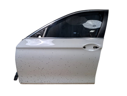 *11-16 OEM BMW F10 528 535 Sedan Front Left Driver Door Shell Panel White White 300