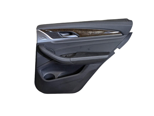 OEM BMW G01 X3 REAR Right Passenger Interior Door Panel Card Trim Cover Black