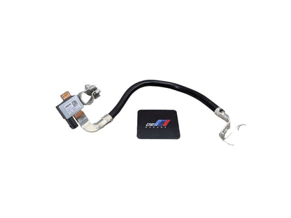 2021 BMW X5 G05 Battery Negative IBS Wire Cable 9855909 OEM BMW G05 G06 G07 G20 G22 G23 G26 G42 Negative Cable Terminal IBS Sensor Black