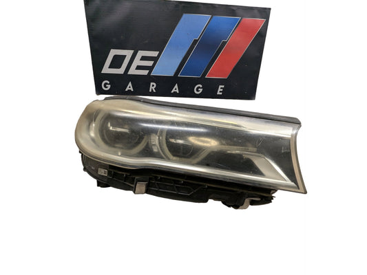 16-19 OEM BMW G12 740 750 Right Passenger LED ICON Adaptive Headlight COMPLETE