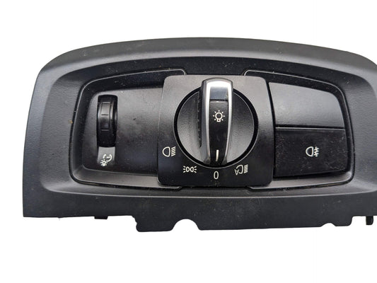 OEM BMW F15 F16 F85 F86 X5 X6 Headlight Switch Control Panel Light Module BLACK