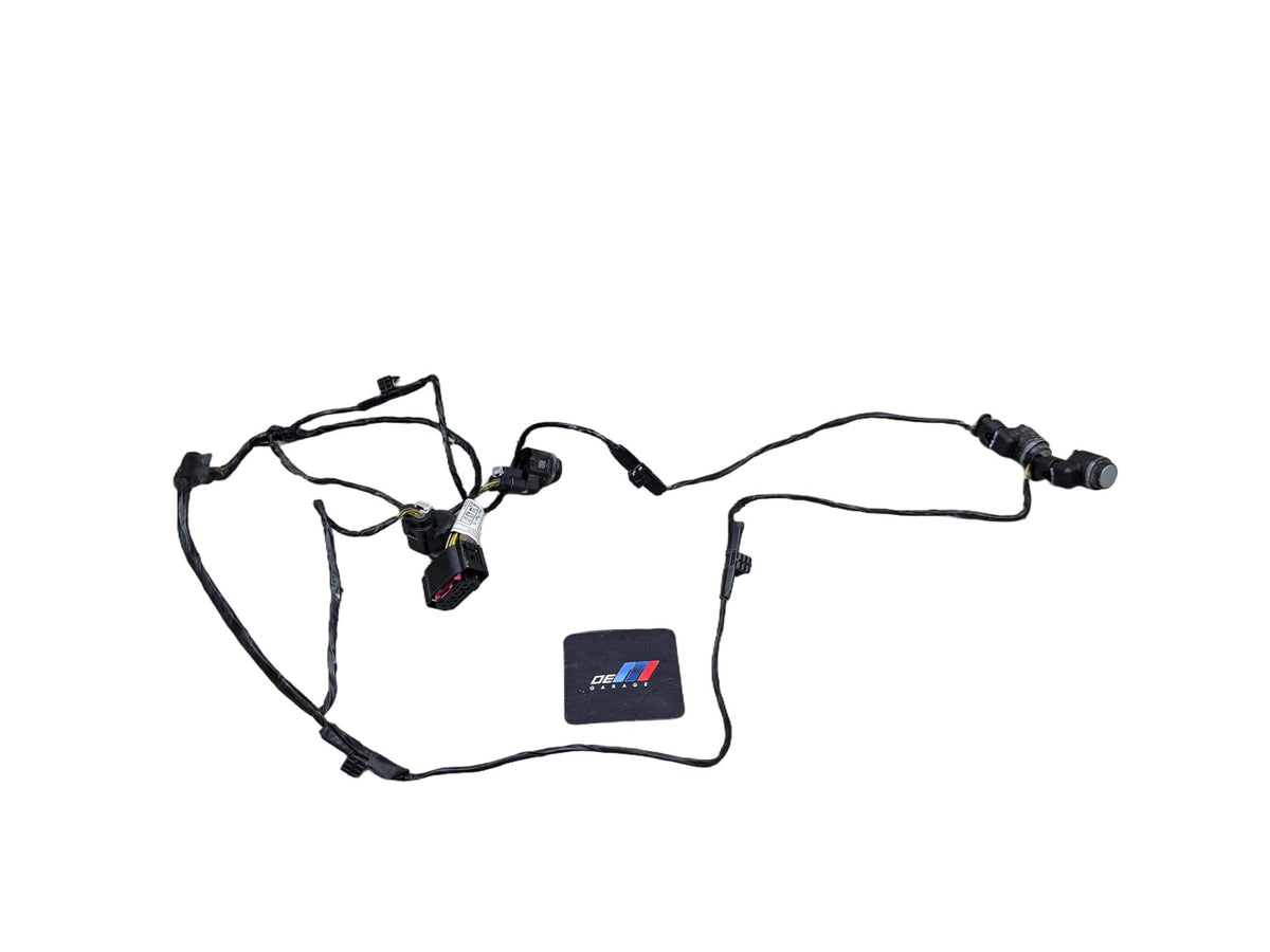 10-14 OEM BMW E71 X6M REAR Bumper Parking Harness w/ PDC Sensors Silver