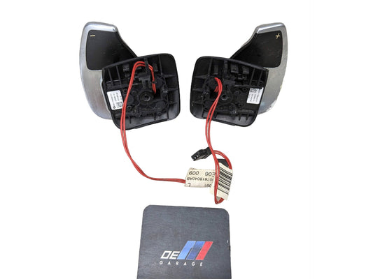 11-13 OEM BMW E90 E92 E88 E82 135 335 LCI Steering Wheel Paddle Shifter SET