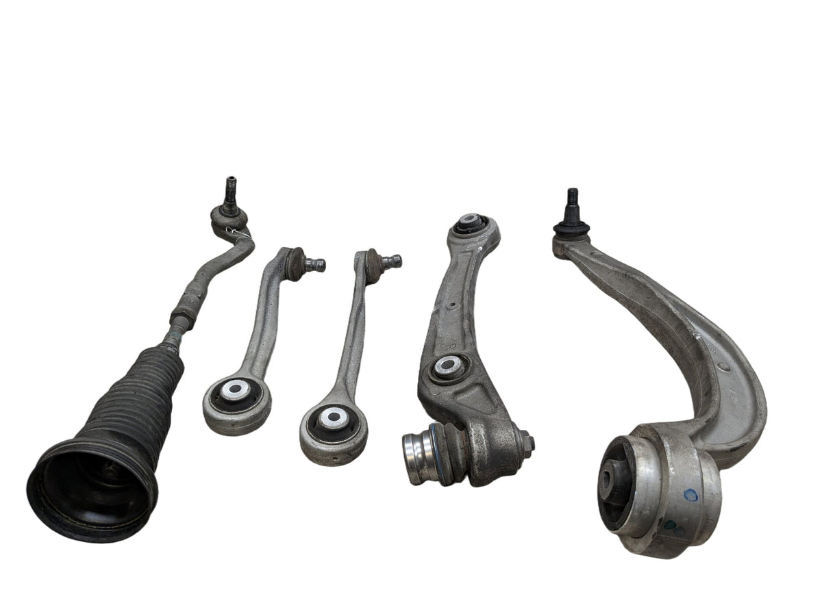 13-17 OEM AUDI A5 S5 Front Right Passenger Upper Lower Control Arm w Tie Rod SET