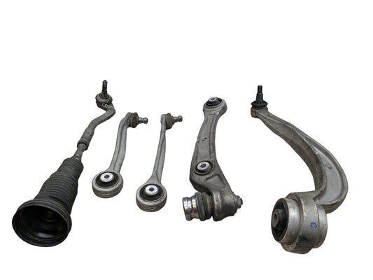 13-17 OEM AUDI A5 S5 Front Right Passenger Upper Lower Control Arm w Tie Rod SET
