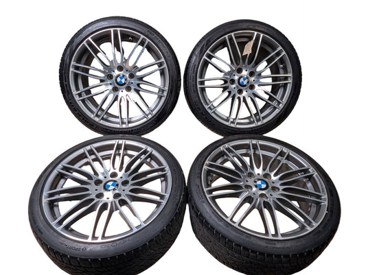 *OEM BMW E90 E91 E92 E93 Wheels Rims Front 19x8 ET37 Rear 19x9 ET39 LA Wheel Double Spoke 269 SET