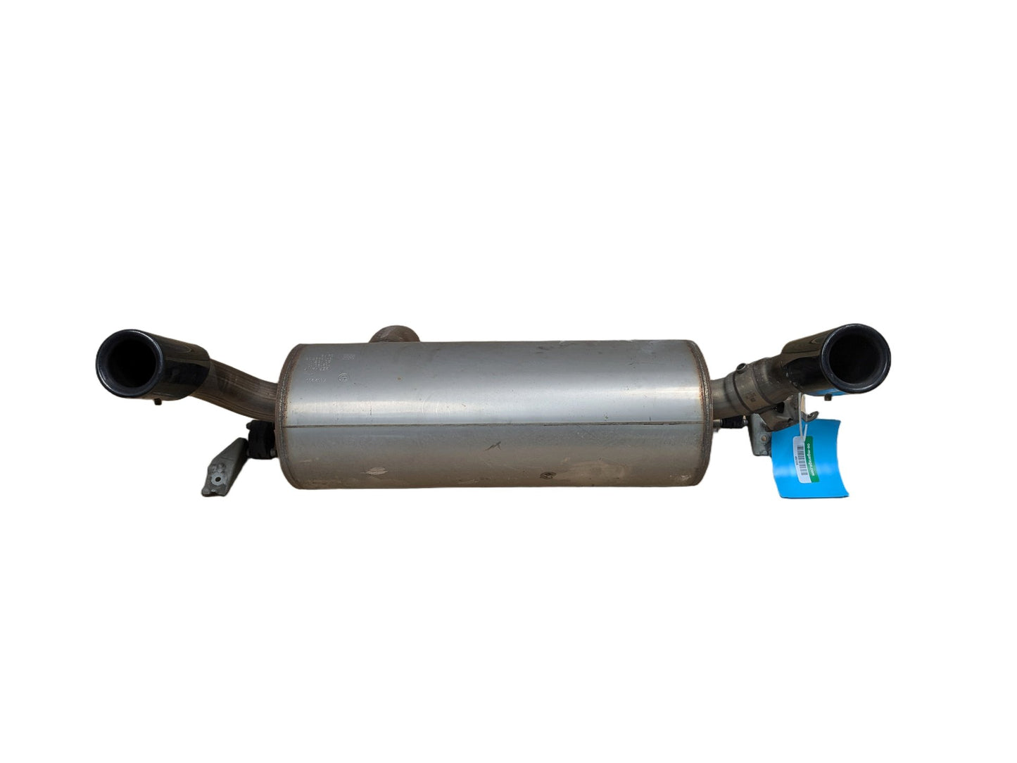 14-17 OEM BMW F22 F23 M235 Engine N55 Dual Exhaust Pipe Muffler w Black Tips