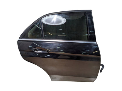 OEM Mercedes W212 E350 E400 E550 Rear Right Passenger Door Shell Panel Black 197 (Obsidian black- Metallic finish)
