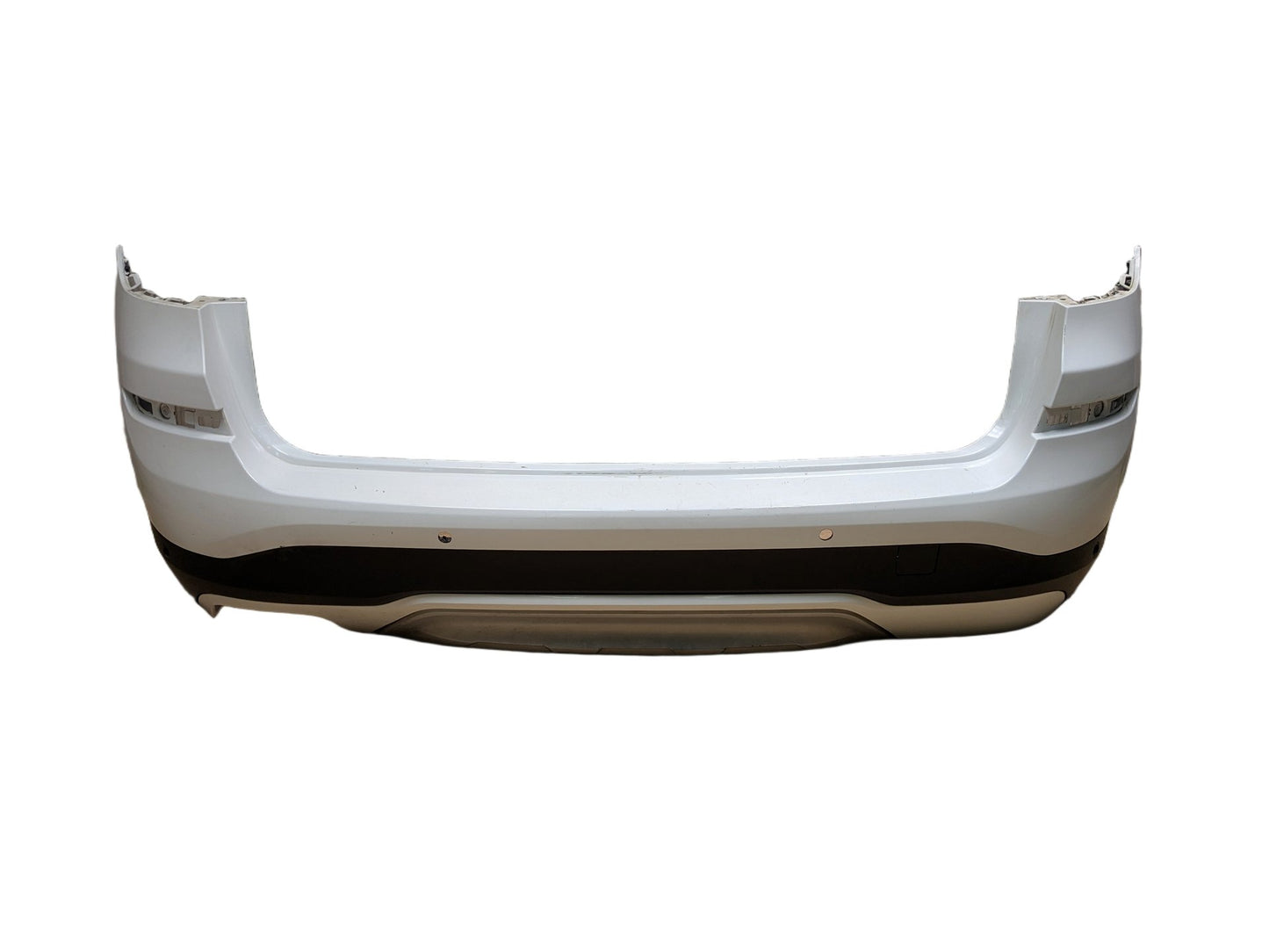 *11-17 OEM BMW F25 X3 28i 28iX 35iX Rear Bumper Cover w/ Diffuser White 300 ALPINWEISS III (300)