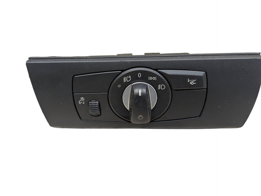 07-14 OEM BMW E70 E71 X5M X6M Headlight Switch Control Panel Light Module BLACK