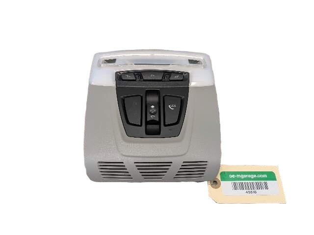 OEM BMW F15 F16 F39 F85 F86 X5 X6 Headliner Roof Console Dome Light Switch Gray