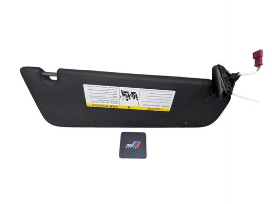 16-20 OEM BMW G12 740 750 Left Driver Side Sun Visor Alcantara Black