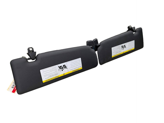 14-20 OEM BMW F22 228 230 M235 M2 Interior Sun Visor Leather Black Pair SET