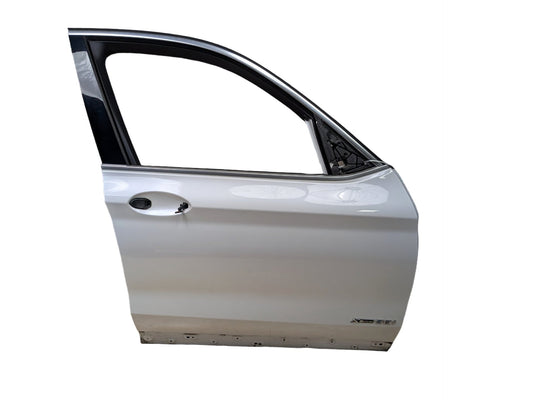 18-24 OEM BMW F97 G01 X3 X3M Front Right Passenger Side Door Shell Panel White MINERALWEISS METALLIC (A96)