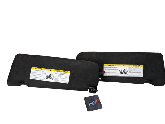 14-18 OEM BMW F15 F85 X5 X5M Left Right Interior Sun Visor ALCANTARA