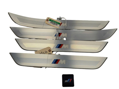 16-19 OEM BMW G11 G12 OEM Door Sills M Trim Illuminated Entry Panels Kit SET*