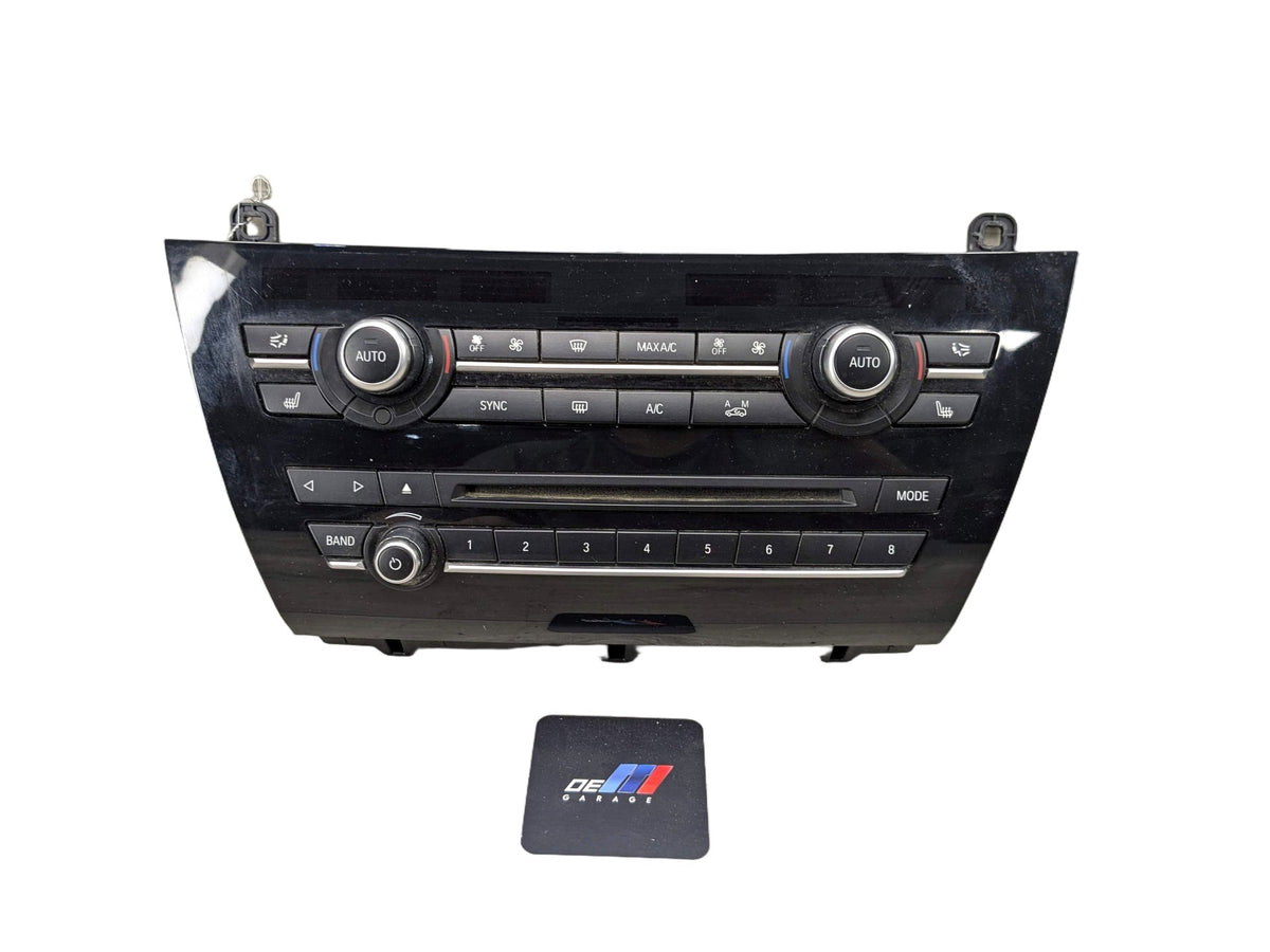 *OEM BMW F15 F16 F85 X5 X6 AC Climate Heater Control Panel Radio Media Switch