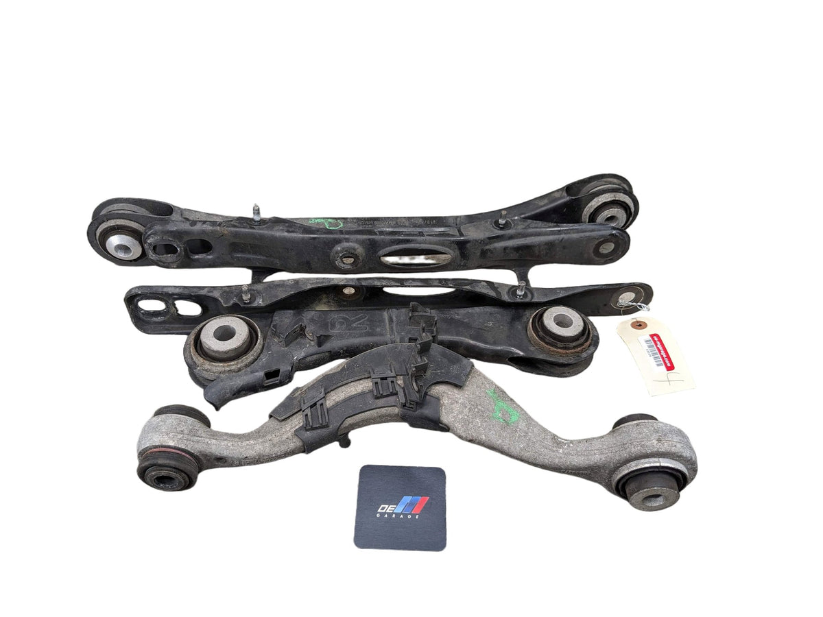 16-19 OEM BMW G12 G30 740 Rear Passenger Suspension Control Arm Wishbone SET*