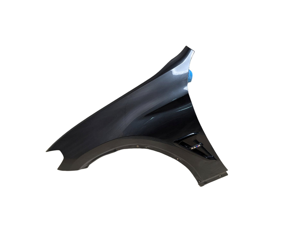 18-24 OEM BMW F97 F98 G01 G02 X3 X4 Front Right Passenger Fender Panel Gray A90 SOPHISTOGRAU BRILLANTEFFEKT METALLI (A90)