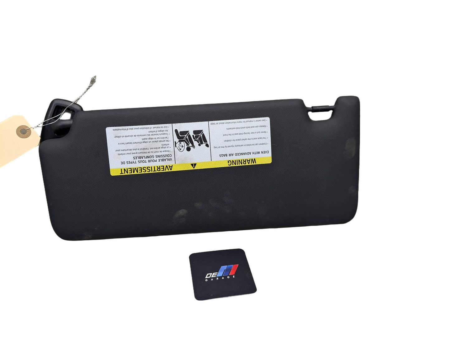 2019 BMW 330i G20 Front Right Passenger Sun Visor 8092728 19-24 OEM BMW G20 G80 330 M340 M3 Right Passenger Side Interior Sun Visor Black