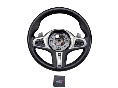 OEM BMW F44 G20 G22 G23 G26 G42 Leather Steering Wheel M SPORT Shifters HEATED
