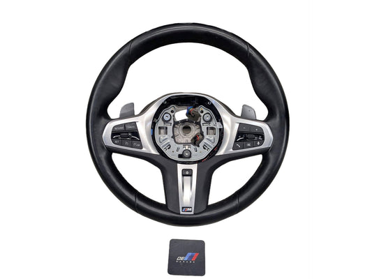 OEM BMW F44 G20 G22 G23 G26 G42 Leather Steering Wheel M SPORT Shifters HEATED