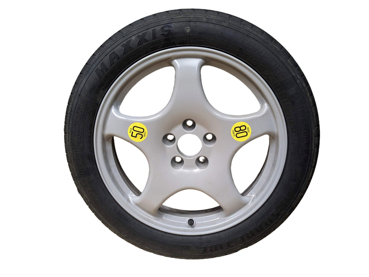 OEM BMW G01 G02 G12 G30 530 540 M550 X3 X4 Spare Tire Wheel Rim Donut 18x4 ET-1