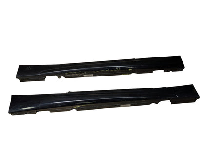 OEM BMW E82 E88 128 135 M SPORT Left Right Side Skirt Rocker Panel Black 668