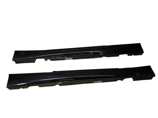 OEM BMW E82 E88 128 135 M SPORT Left Right Side Skirt Rocker Panel Black 668