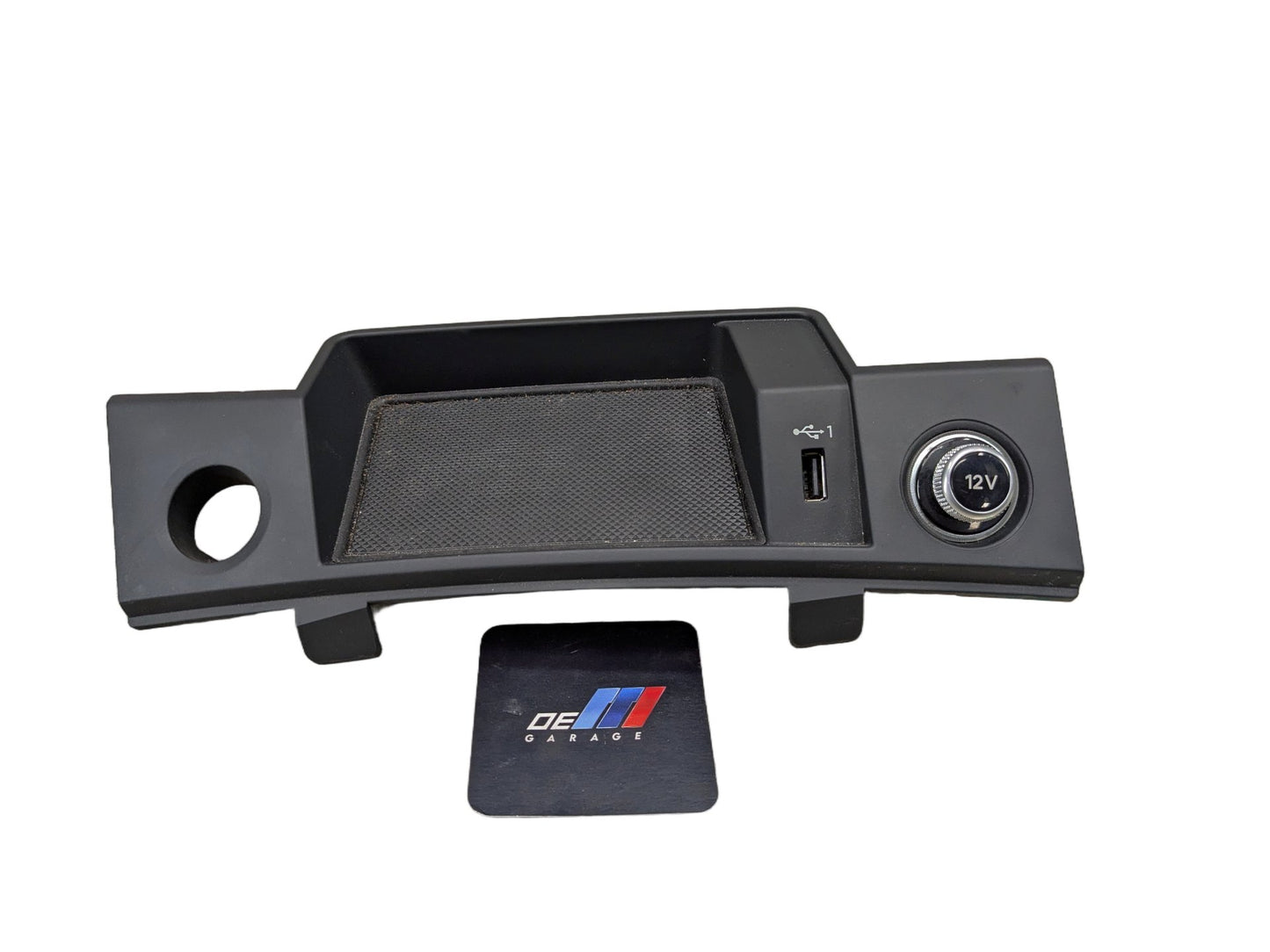 18-24 OEM AUDI Q5 SQ5 Center Console Storage Tray Box USB Port Panel Trim