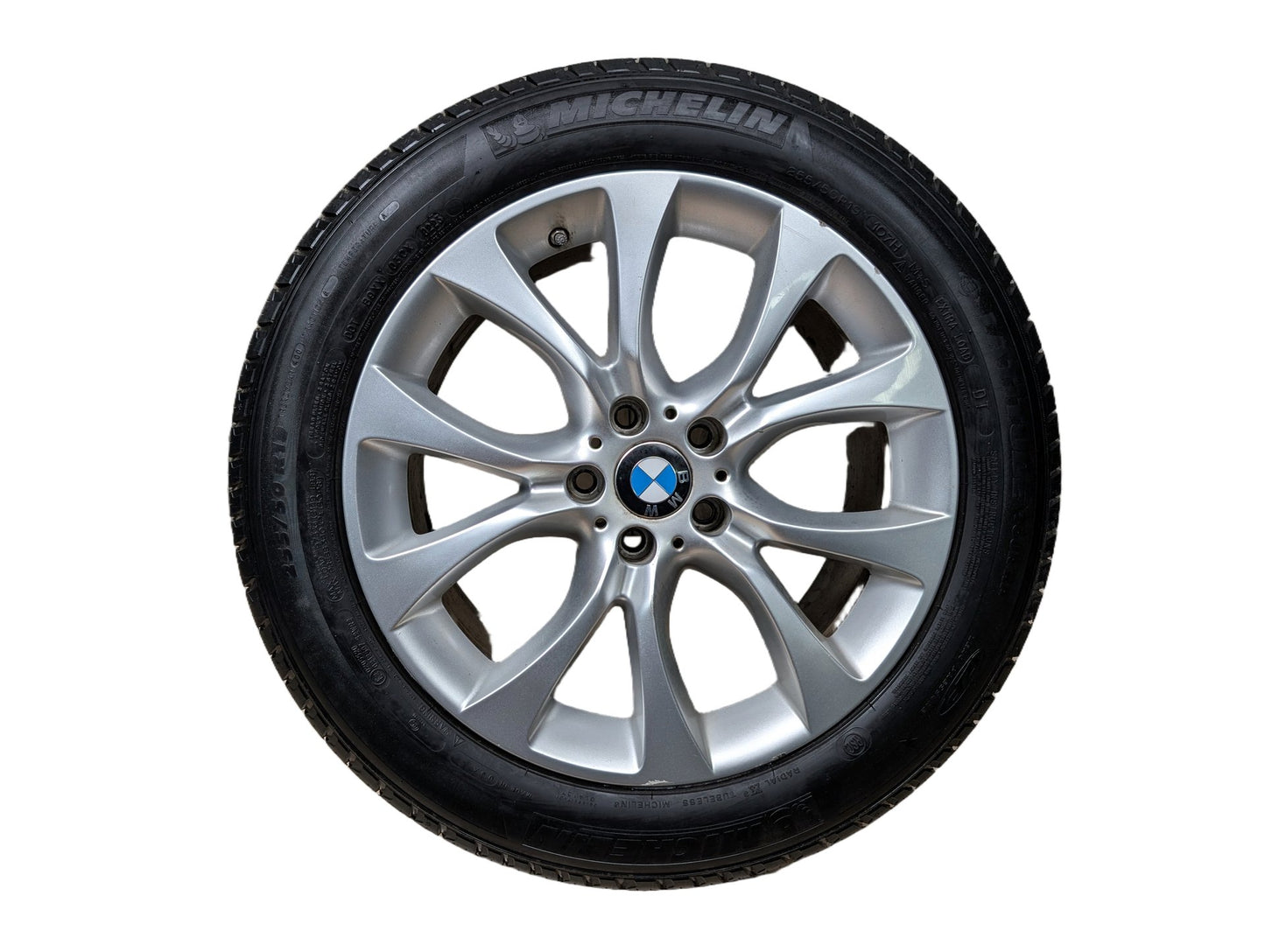 *14-18 OEM BMW F15 X5 Wheel Rim 19x9 ET48 5x120 V-Spoke Style 450