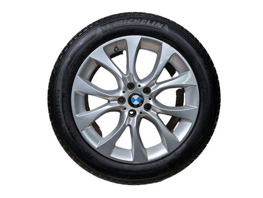 *14-18 OEM BMW F15 X5 Wheel Rim 19x9 ET48 5x120 V-Spoke Style 450