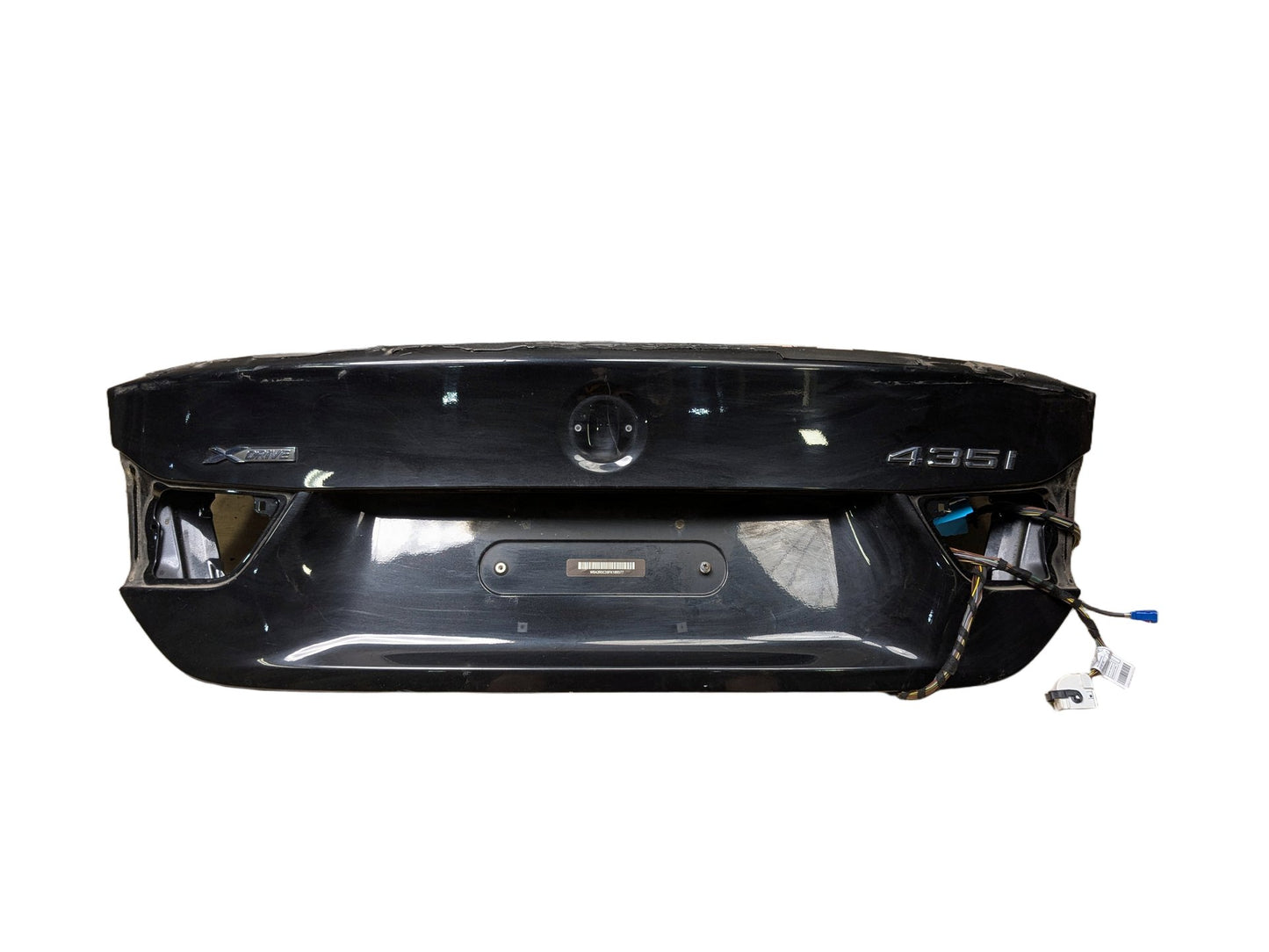 14-20 OEM BMW F32 428 430 435 440 Rear Trunk Lid Panel Deck Shell Black 475 BLACK SAPPHIRE METALLIC (475)